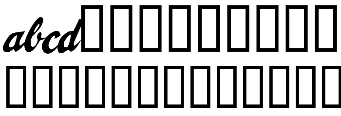 Mr. Spontaneous Font LOWERCASE