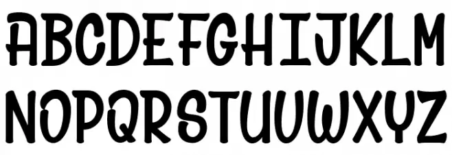 Mr Sunshine 2 Font UPPERCASE