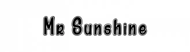 Mr Sunshine  Fuentes Gratis Descargar