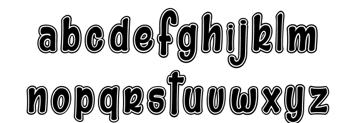 Mr Sunshine Font LOWERCASE