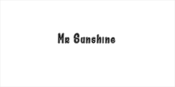 Mr Sunshine Logo