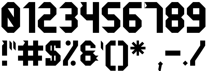 Mr Tech-Ly St Font OTHER CHARS