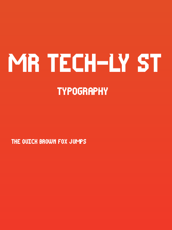 Mr Tech-Ly St Poster
