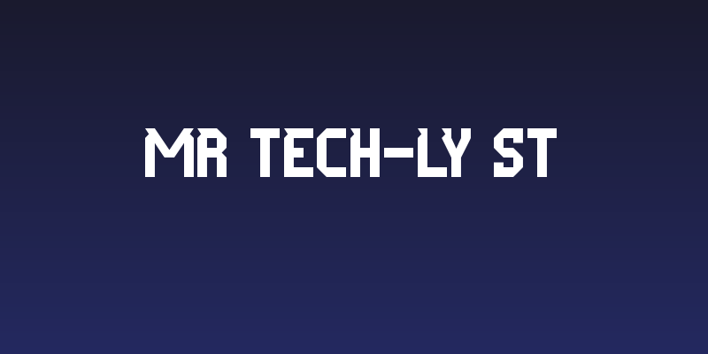 Mr Tech-Ly St Social Header