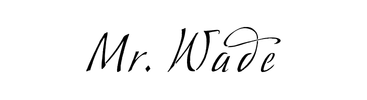 Mr. Wade Font