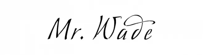 Mr. Wade  baixar fontes gratis
