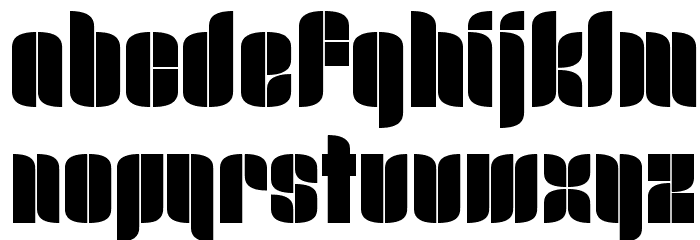 Mr.B Dull Font LOWERCASE