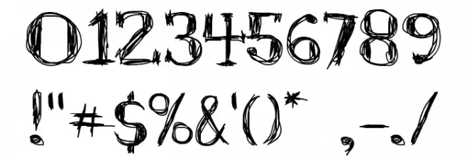 Mr.B Font OTHER CHARS