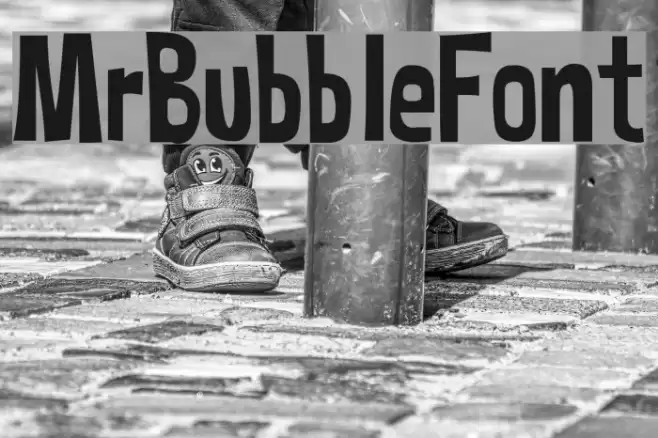 MrBubbleFont Font examples