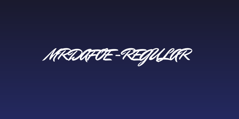 MrDafoe-Regular Social Header