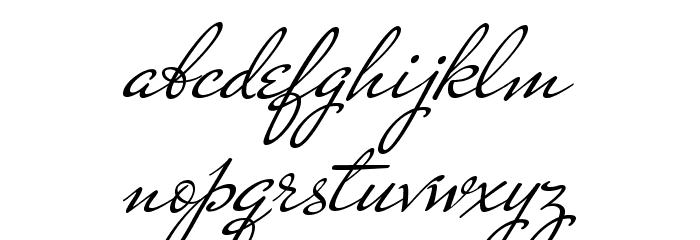 MrDeHaviland-Regular Font LOWERCASE