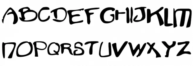 MrDiamond Font Litere mari