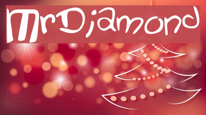 MrDiamond Font examples