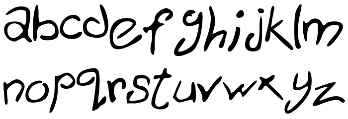 MrDiamond Font LOWERCASE