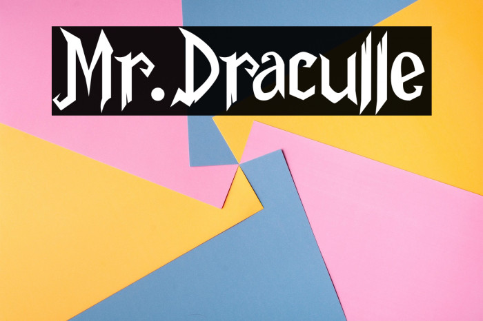 Mr.Draculle Example 2