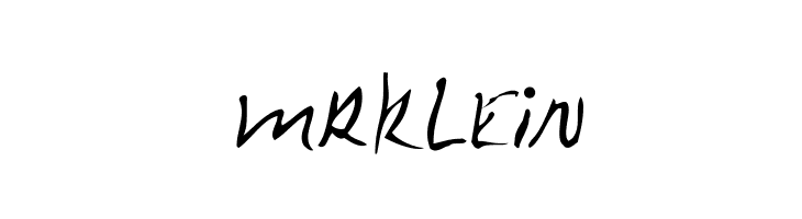 MrKlein  font caratteri gratis