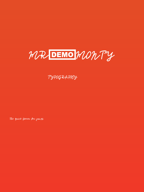 Mr.Monty Poster