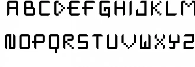 MrNastZzSimple Regular 字体 大写