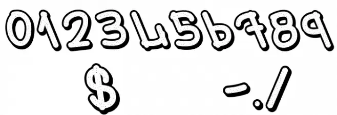 Mr.Poppey Font OTHER CHARS