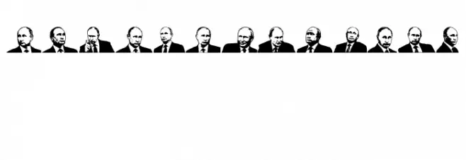 Mr.Putin Regular Fonte MAIÚSCULAS