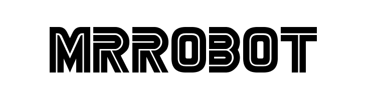 MrRobot  フリーフォントのダウンロード