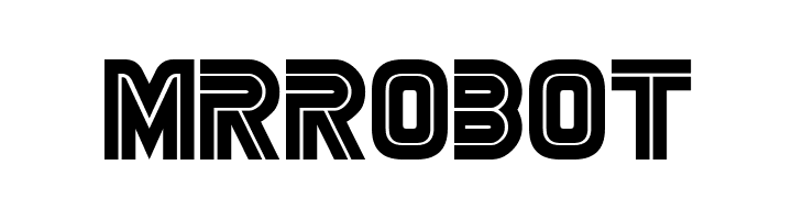 MrRobot  Скачать бесплатные шрифты