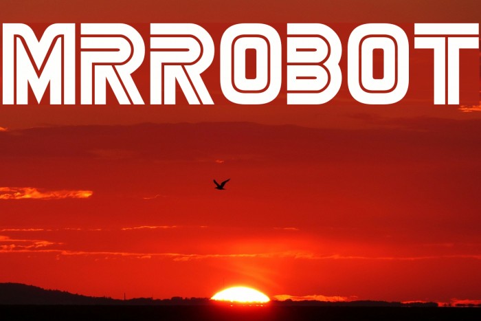 MrRobot Font examples