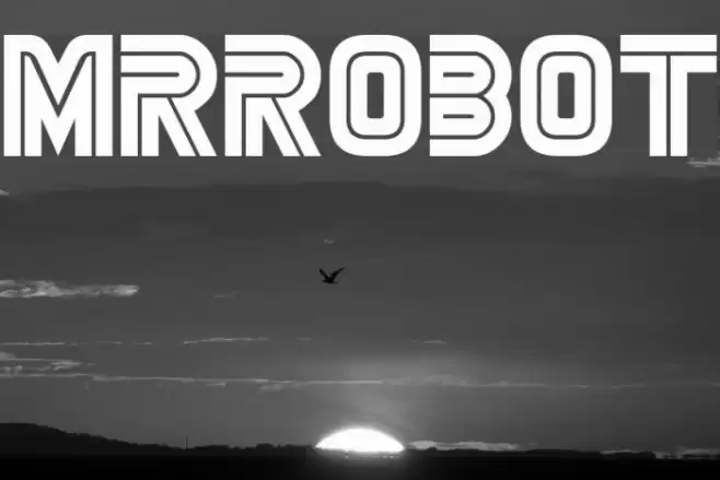 MrRobot Font examples
