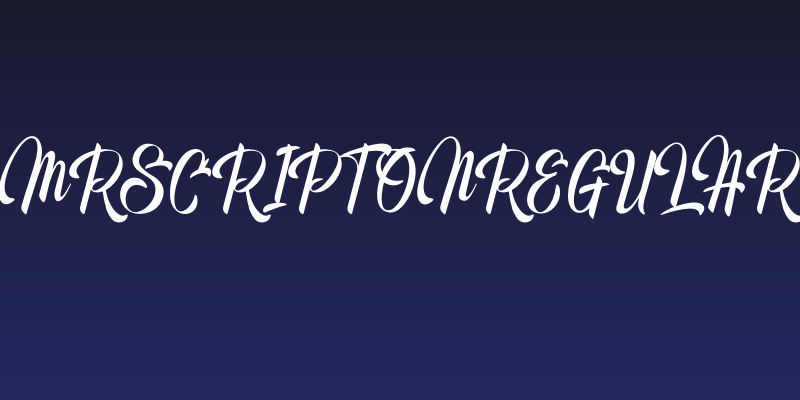 MrScriptonRegular Social Header