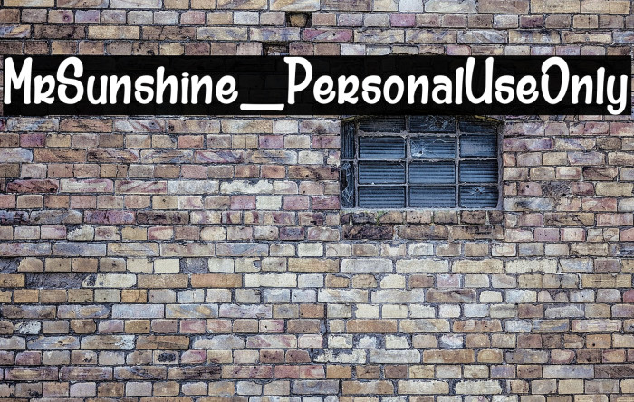 MrSunshine_PersonalUseOnly Example 1