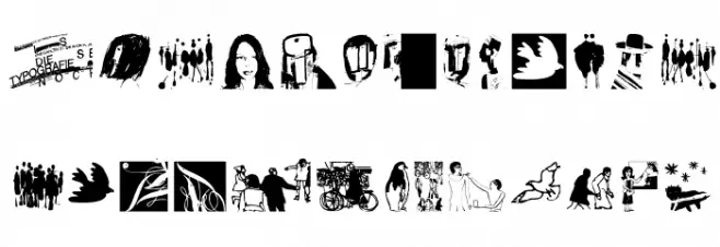 MrVector Schriftart Groß