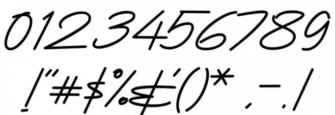 Mranggens Font OTHER CHARS