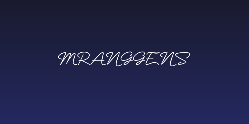 Mranggens Social Header
