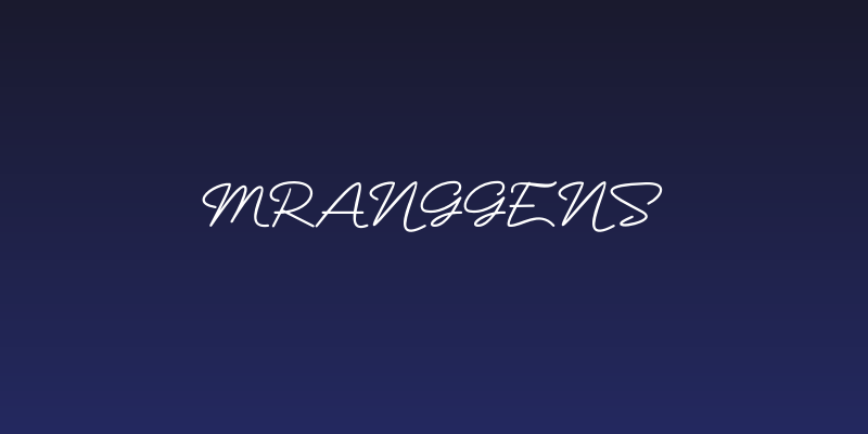 Mranggens Social Header