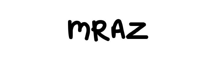 Mraz  नि: शुल्क फ़ॉन्ट्स डाउनलोड