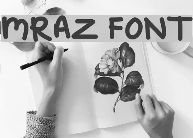 Mraz Font examples