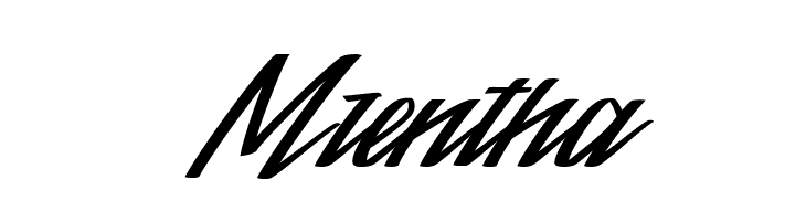Mrentha  Скачать бесплатные шрифты