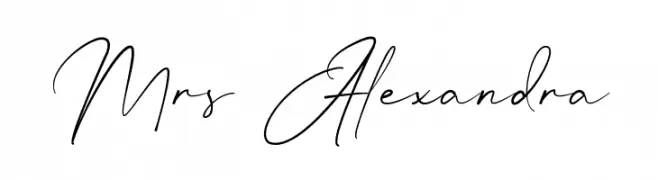 Mrs Alexandra  Free Fonts Download
