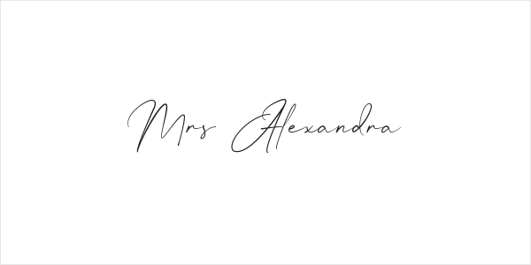 Mrs Alexandra Logo