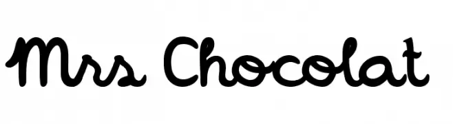 Mrs Chocolat  Frei Schriftart Herunterladen