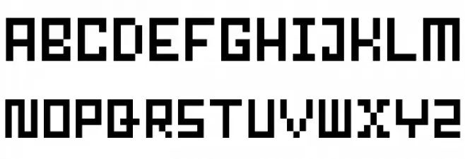 Mrs Kichinto Font UPPERCASE