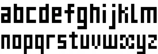 Mrs Kichinto フォント 小文字