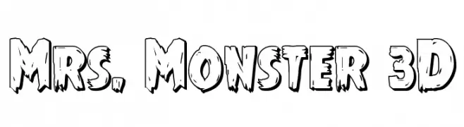 Mrs. Monster 3D 