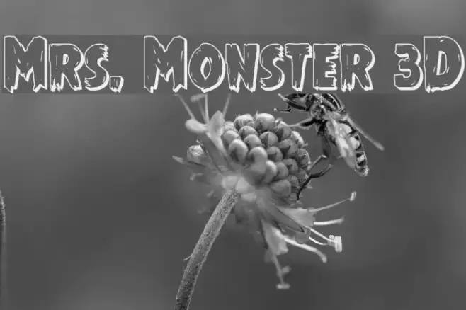 Mrs. Monster 3D Example 2