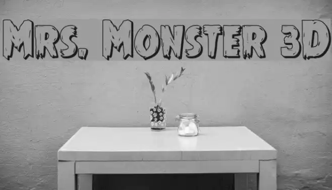 Mrs. Monster 3D Example 3