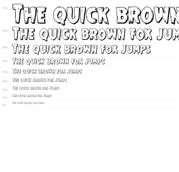 Mrs. Monster 3D Waterfall