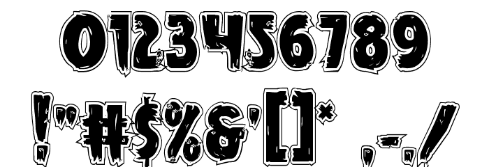 Mrs. Monster Academy Font OTHER CHARS