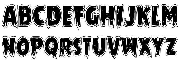 Mrs. Monster Academy Font LOWERCASE