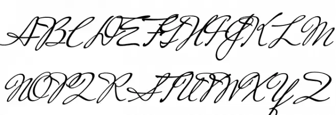 Mrs Saint Delafield Schriftart Groß