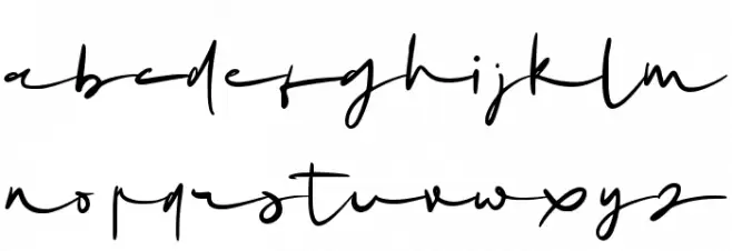 Mrs. Santhi Demo Version 字体 小写